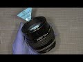 Very stiff focus ring in Ai-s Nikkor 105mm 1:1.8