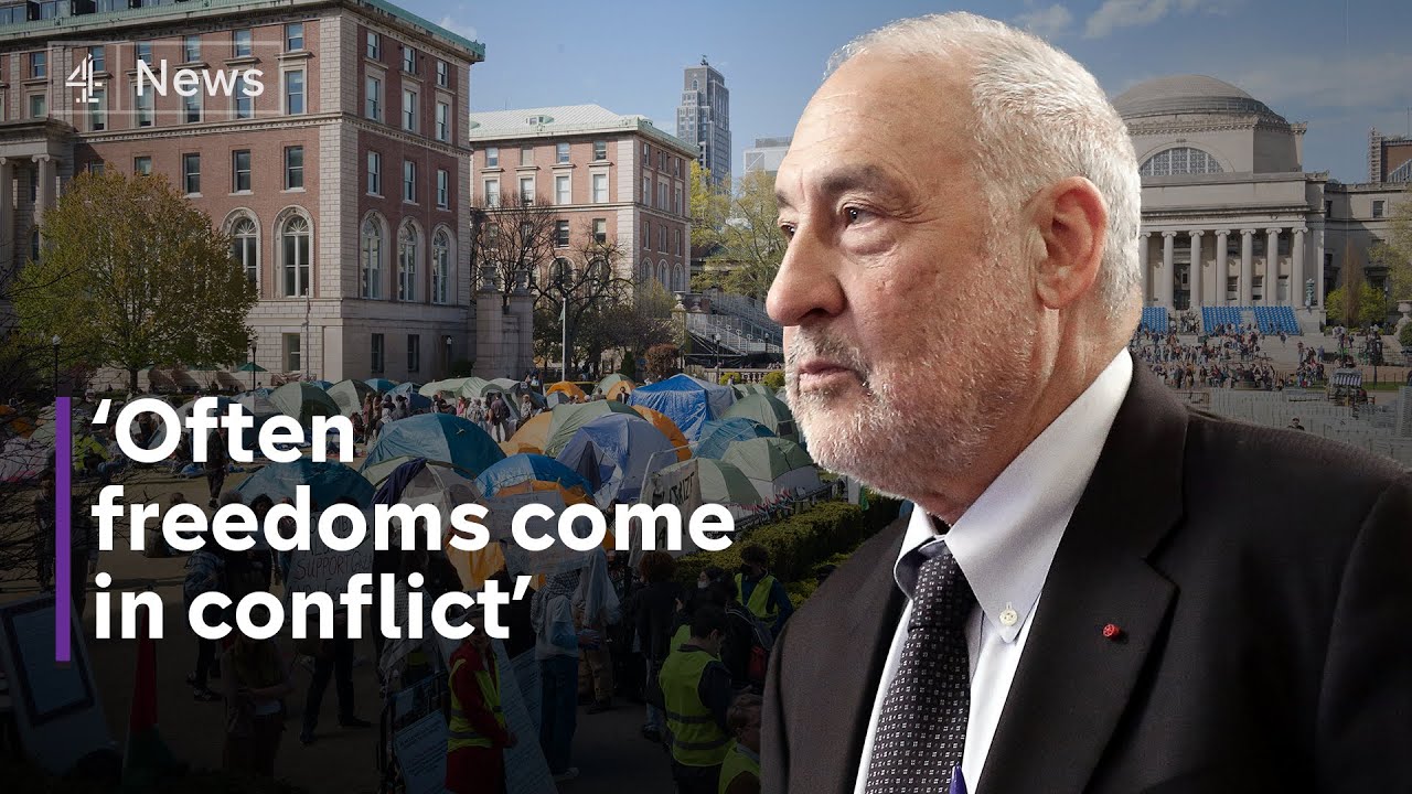 Economist Joseph Stiglitz on campus protests for Palestine, rethinking Trump and freedom