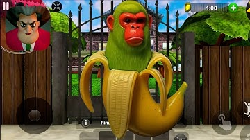 Scary Teacher 3D - New Chimpanzini Bananini Update Special Chapter Part 15 Gameplay Android IOS