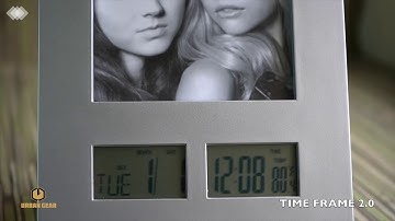 Urban Gear - Time Frame 2.0 - Photo frame Clock - UG-CT05