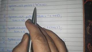 String 02|Output Questions of ASCII Codes|Wrapper class|JAVA BLUEJ|