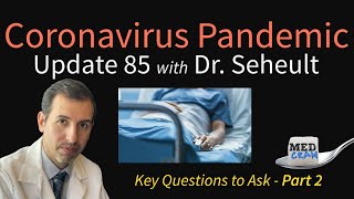 Coronavirus Pandemic Update 85: Dexamethasone and Key Questions to Ask if in The Hospital (Part 2)