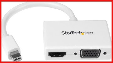 StarTech.com Mini DisplayPort to HDMI and VGA Adapter - Mini DisplayPort Multiport Hub for Your HDMI