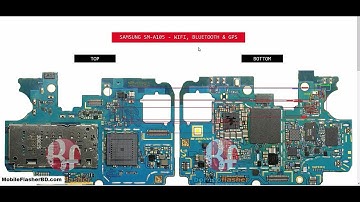 Samsung A10 SM-A105 Wifi Bluetooth GPS Problem Repair All Supply Jumper Ways #gsm_free_equipment