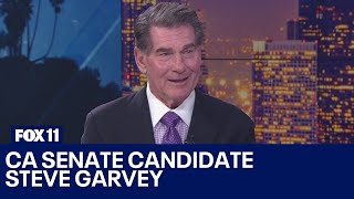 Senate candidate Steve Garvey discusses issues impacting CA