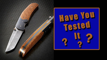 Advanced Knife Making - Testing Blade Hardness with the Ames Model 1