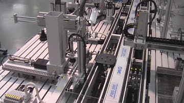 Vídeo FMS 200 Configuración lineal 8 estaciones