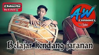 Belajar kendang jaranan dengan mas bagus kendang