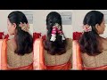 2 cute open hair hairstyle for this diwali  celebrationcollege office and school girls