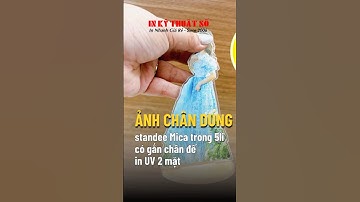 In tượng Mica ảnh chân dung làm quà tặng, standee Mica trong 5li in ảnh - In Kỹ Thuật Số Since 2006