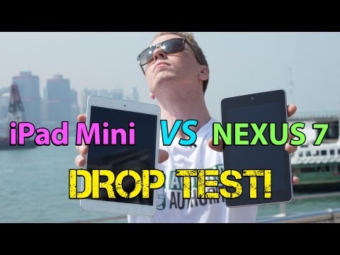 iPad mini vs Nexus 7 - Drop Test!