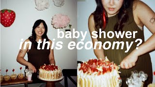 how to baby shower on a budget 🐤👒