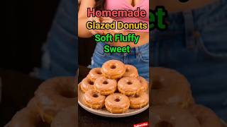 Homemade Glazed Donuts Recipe | Soft &amp; Fluffy Bakery Style Donuts at Home