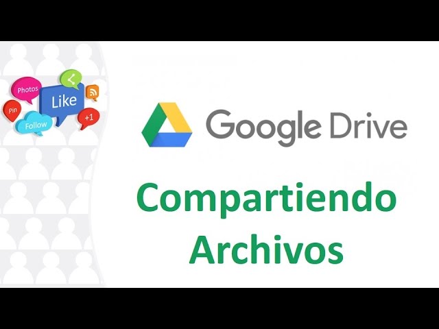 Google compartir Archivos