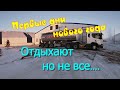 Первые дни нового года. Отдыхают, но не все.....Работаем 3 дня на молоке.