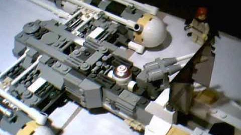 lego Y wing animation