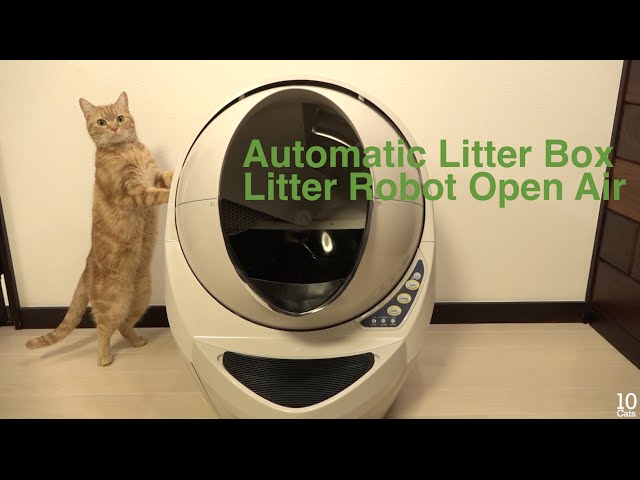 猫の自動トイレ Litter Robot Open Air. Cat Litter: Automatic Litter Boxes.