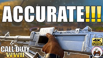 The Best GPMG DLC LMG Class Setup in Call of Duty WW2 (4k60fps)