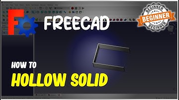 FreeCAD How To Hollow Solid