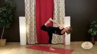 Bound Revolved Half Moon Pose