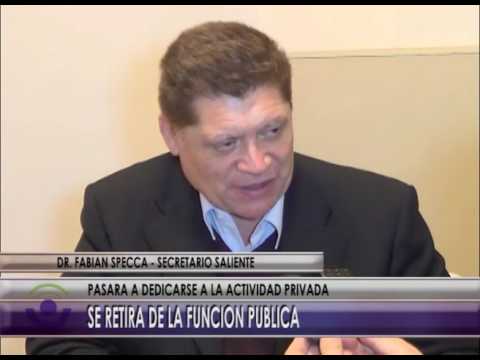 A630 NOTA FABIAN SPECA SE RETIRA DE LA FUNCION PUBLICA