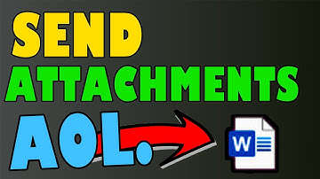 AOL Mail: Bijlagen bij een e-mail versturen (bestanden, documenten, afbeeldingen, enz.)