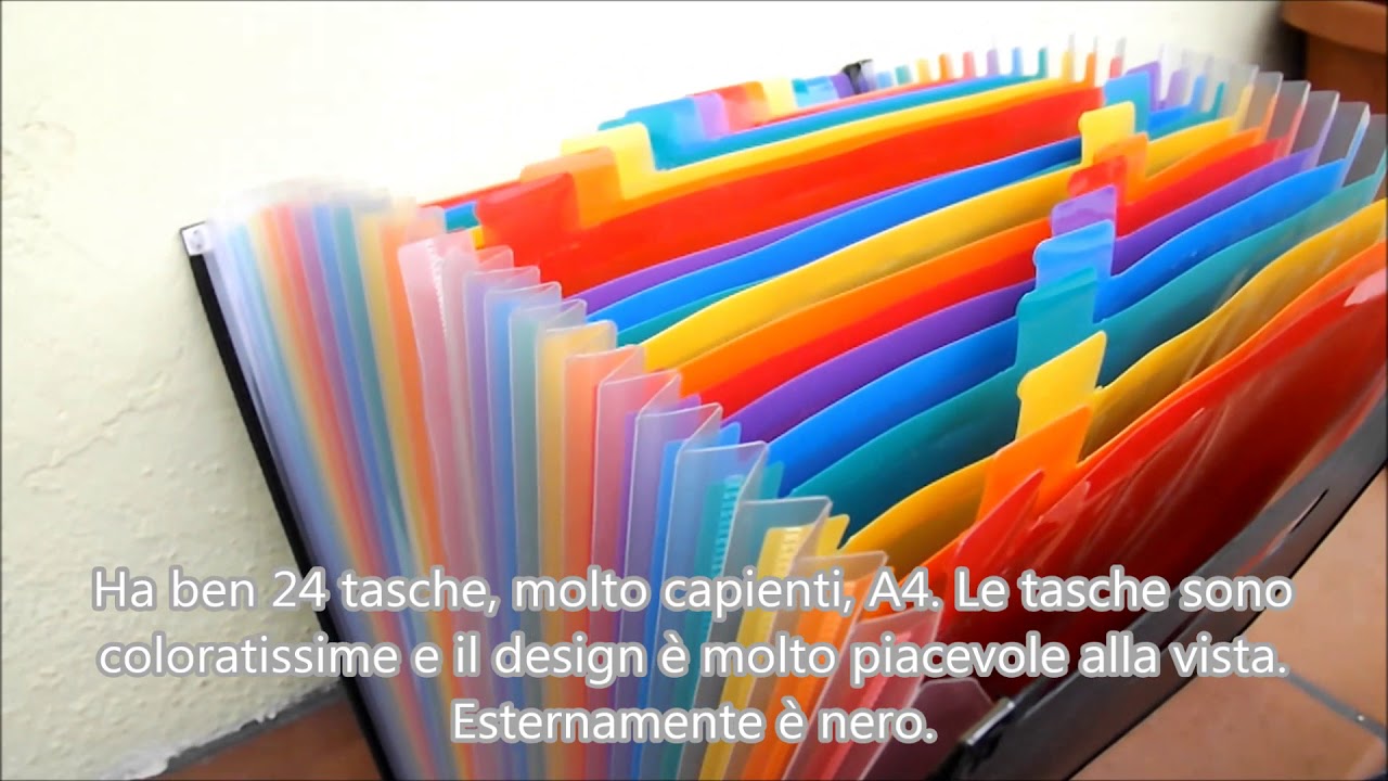 ANEKKE 20847/ /–/ Cartella fisarmonica Ballerina ANEKKE, DIN A4, 210/ x 297/ mm, 14/ scomparti, Polipropilene
