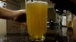 Budweiser freezes a minute after opening - someone explain why!