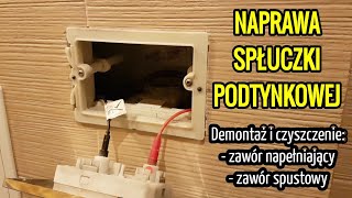 Naprawa Cieknącej Spłuczki Podtynkowej WC 🚽 Jak Samemu Naprawić 🆘️ Spłuczka Podtynkowa #usterka #wc