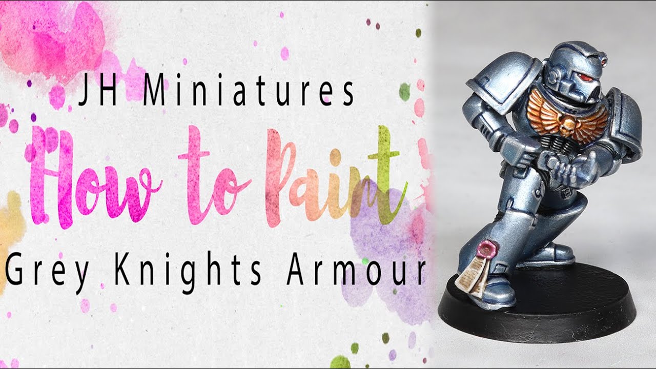 How to Paint GREY KNIGHTS from Warhammer 40k 