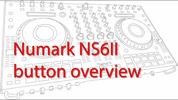 Numark NS6II -button overview