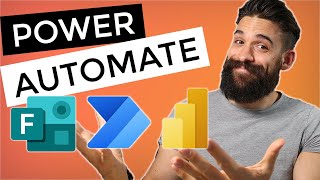 Business Application of POWER AUTOMATE | Connect MS Forms with Power BI