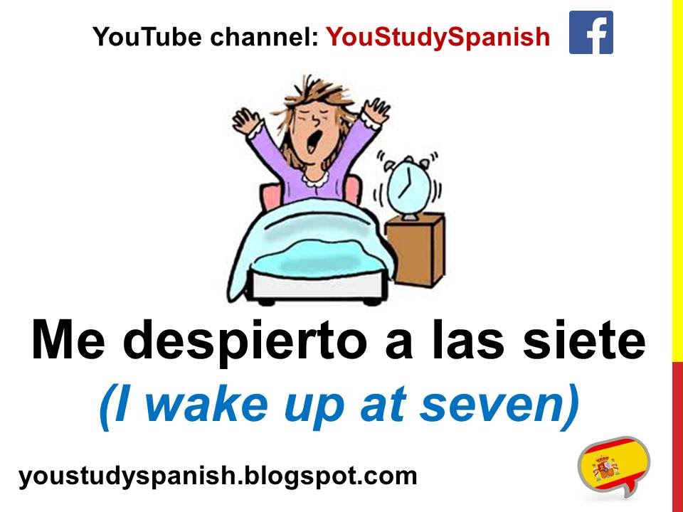 Spanish Lesson 30 Describe Your DAILY ROUTINE In Spanish La Rutina Spanish Lesson 30 Describe Your DAILY ROUTINE In Spanish La Rutina