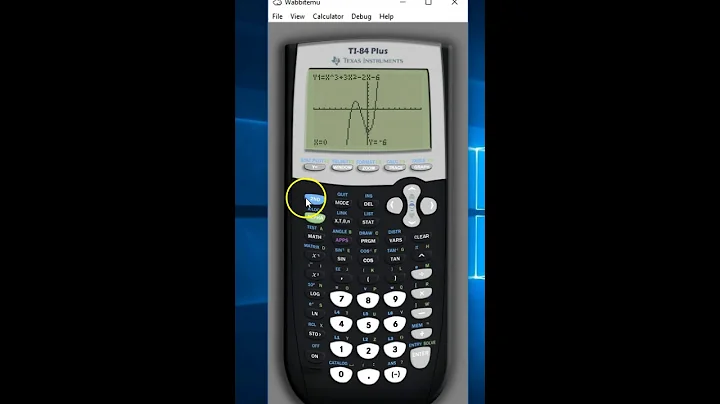 Finding Relative Max and Mins on TI 84