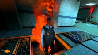 Black Mesa Source Funny Security Guard