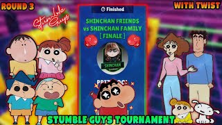 Shinchan friends vs shinchan family in stumble guys tournament 😂 | final round | who will win? 😱 screenshot 3