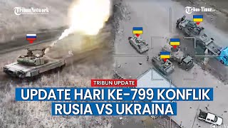 KONFLIK RUSIA VS UKRAINA Hari ke-799, Tank T-64BV Ukraina Terbakar Diserang Kelompok Militer Rusia