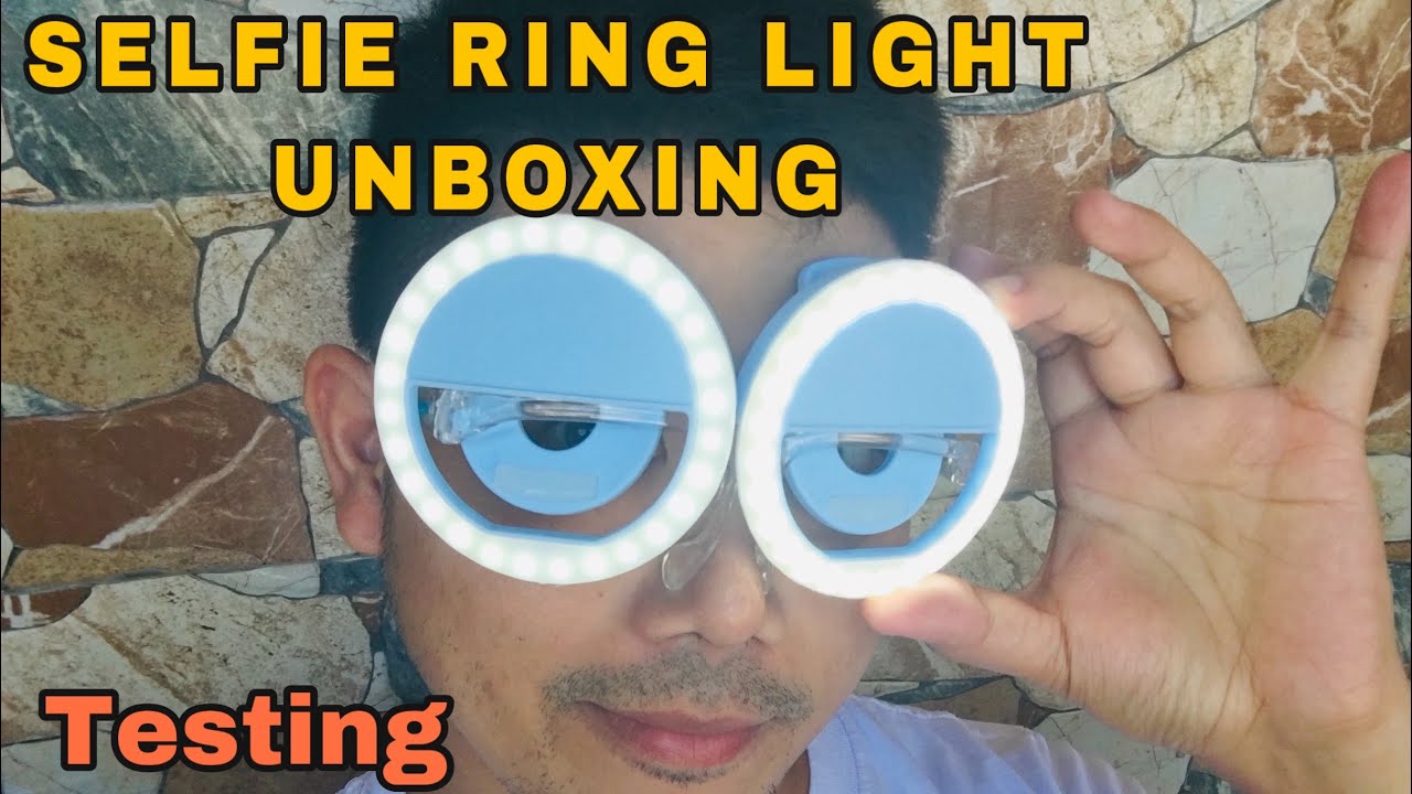 SELFIE RING LIGHT UNBOXING, TESTING, REVIEW 2020 YouTube