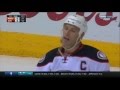 Getzlaf Turns the Puck Over After Stick Snaps