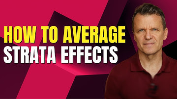 How to average stratum-specific effects
