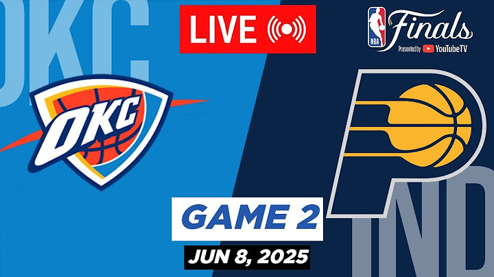 NBA LIVE! Hra Oklahoma City Thunder vs Indiana Pacers 2 8. června 2025 | Finále NBA živě 2K