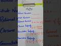 all the important concepts of chapter -1#maths#rational numbers