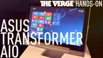 Asus Transformer AIO hands-on video - The Verge at Computex Taipei