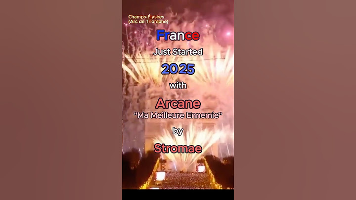 Stromae’s 'Ma Meilleure Ennemie' Lights Up Paris New Year 2025!