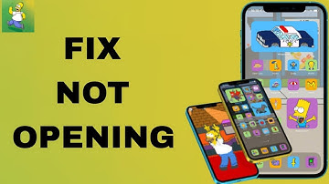 How To Fix And Solve Not Opening On The Simpsons : Tapped Out App | Final Solution