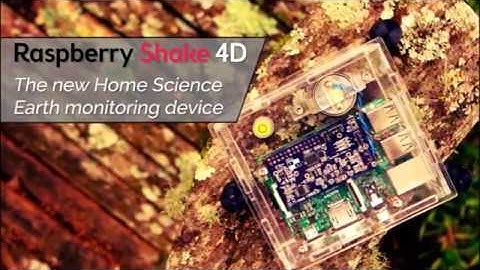 Raspberry Shake 4D Teaser! - Detect earthquakes & “invisible” motion!
