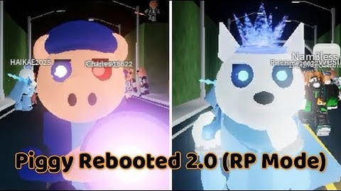 Piggy Rebooted 2.0 - All Shop (RP Mode) Jumpscares (Game created by: @VIXO)