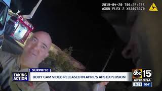 Body cam video released in april's aps ...