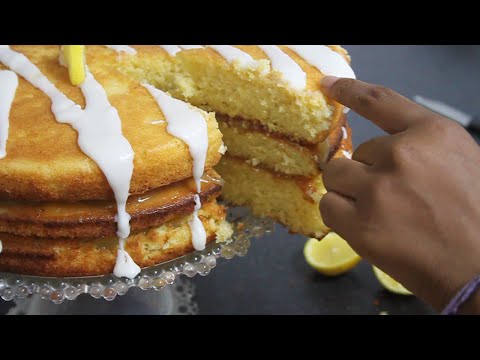 3-layer-lemony-lemon-cake-|-craving-for-baking
