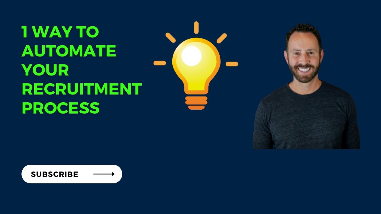 1 Way to Automate Your Recruitment Process 💡